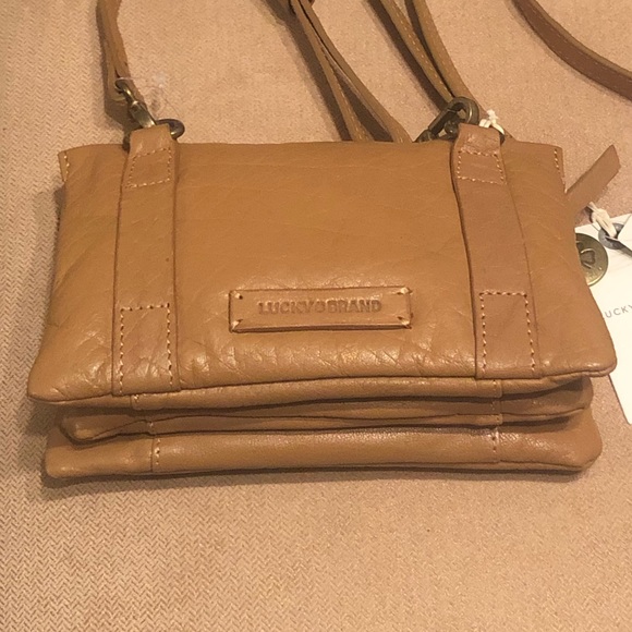 Lucky Brand🍀Genuine Leather Chira Convertible Bag - Picture 3 of 10